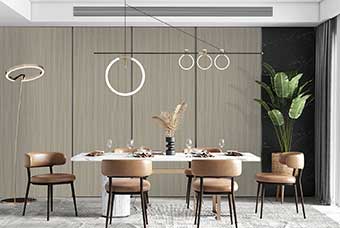 南通轻奢风格-餐厅