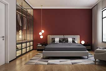 南通现代风格-卧室