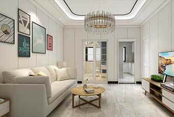 南通现代风格-客厅