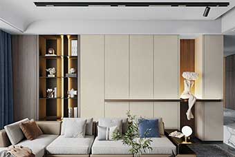 南通北欧风格-客厅