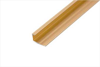 南通航空纤维墙咔铝合金边条（钛金氧化）