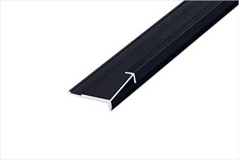 南通航空纤维墙咔铝合金阳角线（哑黑氧化）