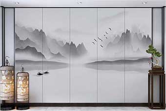 南通森佰汇航空纤维（山水画系列）