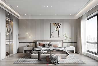 南通卧室空间案例